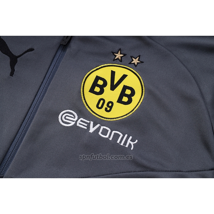 Chandal de Sudadera del Borussia Dortmund 2022-2023 Gris